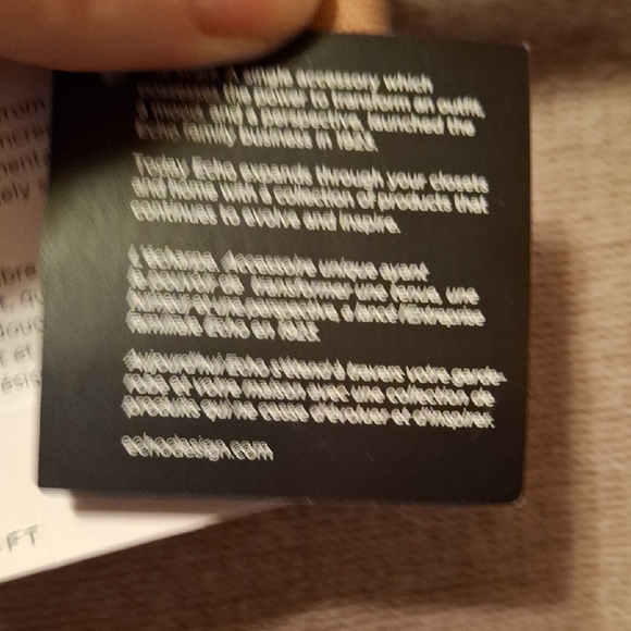 Echo Tan Fringed Women's Poncho One Size - Picture 5 of 9